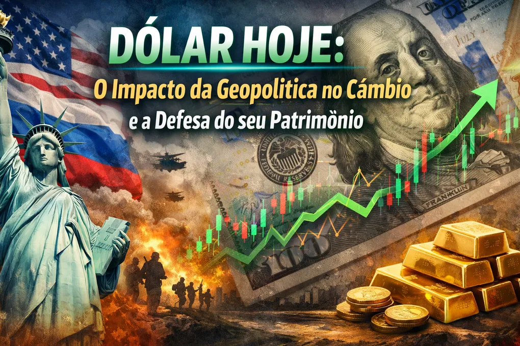 Dólar Hoje: O Impacto da Geopolítica no Câmbio e a Defesa do seu Patrimônio