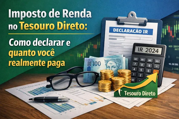 Imposto de Renda no Tesouro Direto: Como declarar e quanto você realmente paga