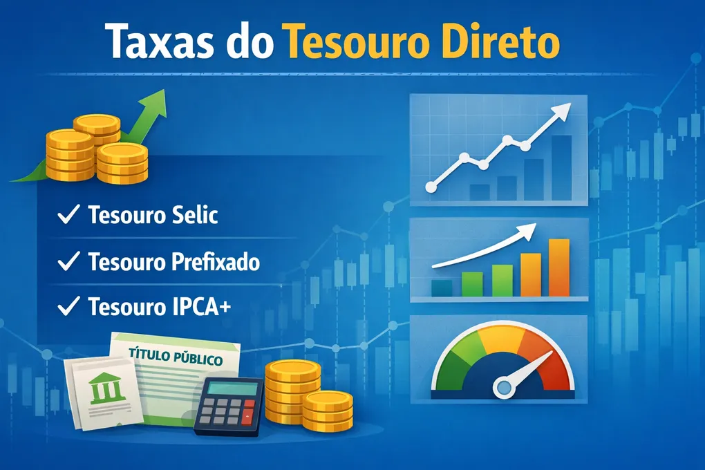 Taxas do Tesouro Direto Hoje: Entenda por que os preços mudam a cada hora