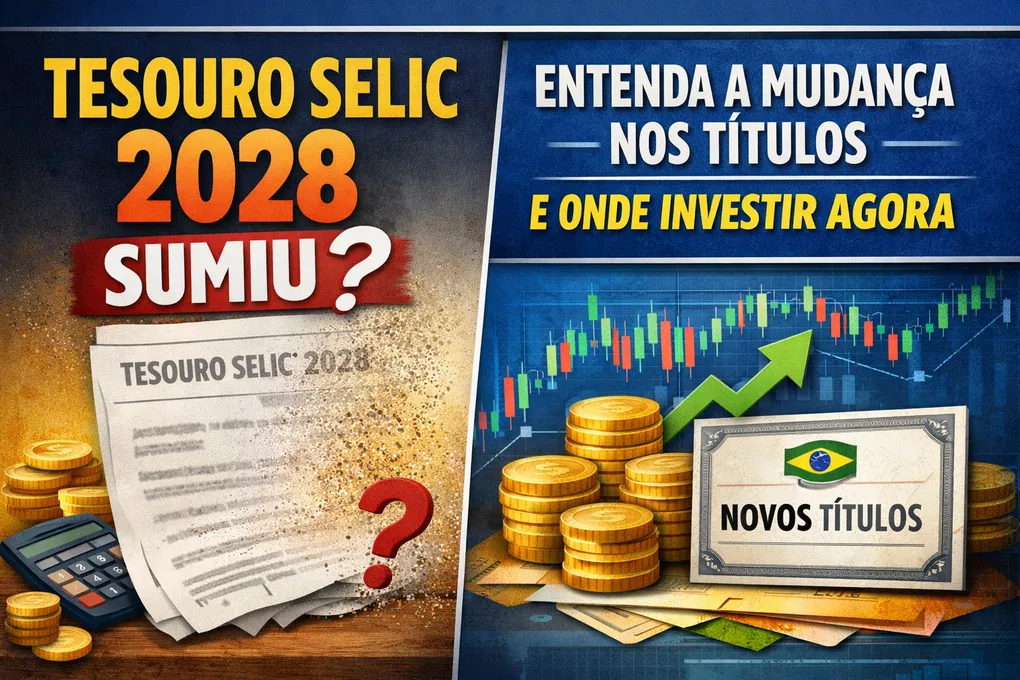Tesouro Selic 2028 Sumiu? Entenda o Motivo